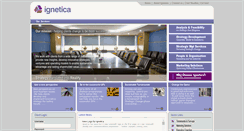 Desktop Screenshot of ignetica.com